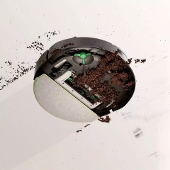 iRobot Roomba 105 Combo + AutoEmpty Σκούπα Ρομπότ με Χαρτογράφηση Laser & Απορρόφηση 7000Pa Μαύρη